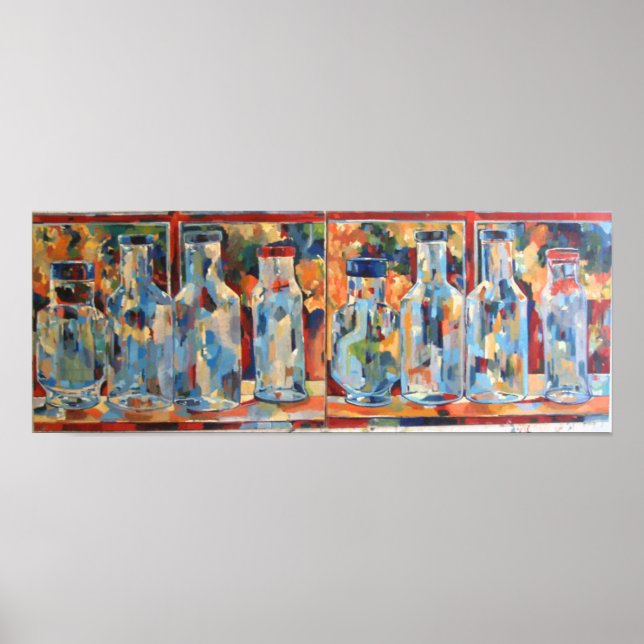 Póster Garrafas de Estúdio (Frente)