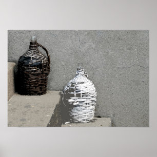 POSTER GARRAFAS DE VIME VELHAS