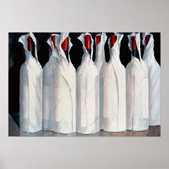 Póster Garrafas de vinho molhadas Número 1 1995 (Frente)