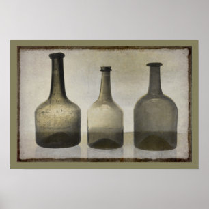 Poster Garrafas Russas Ainda Arte Da Vida