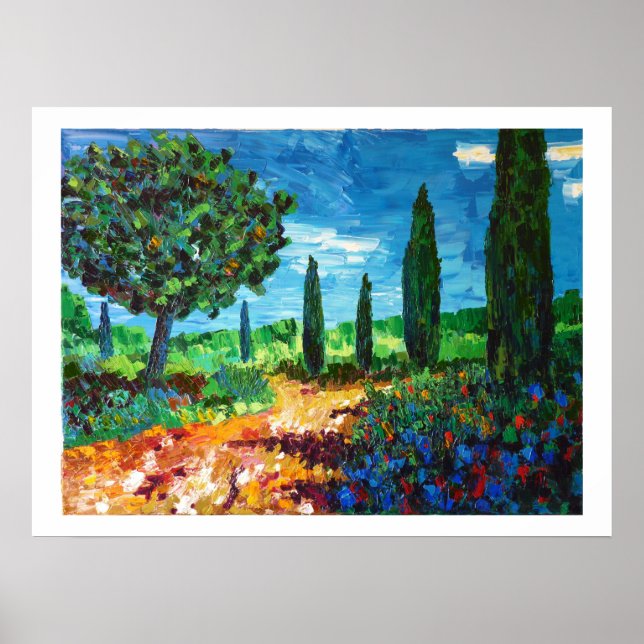 Póster garrigue en Provence (Frente)