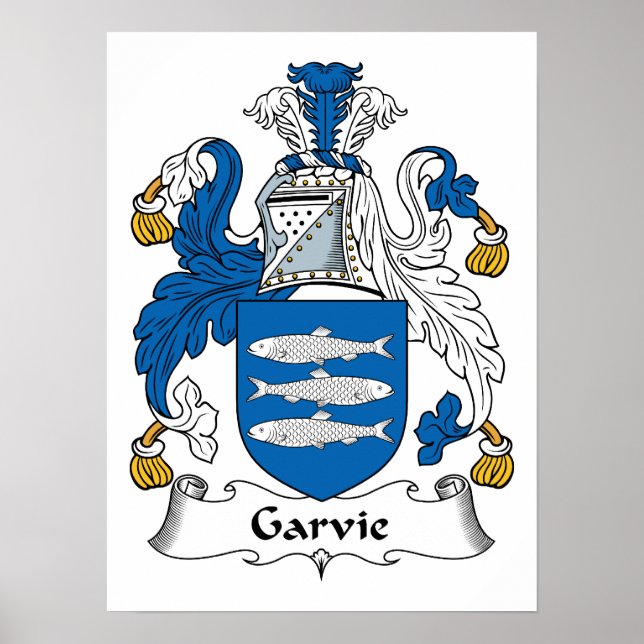 Poster Garvie Family Crest (Frente)