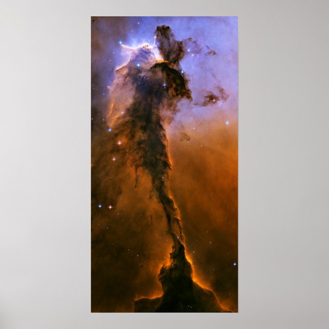 Póster Gás Na Nebulosa Da Águia (Frente)