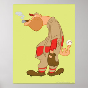 Poster Gashouse Gorillas Pitcher