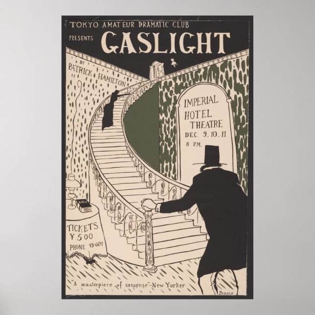 Poster Gaslight Play (Frente)
