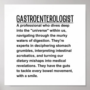 Poster Gastroenterologista