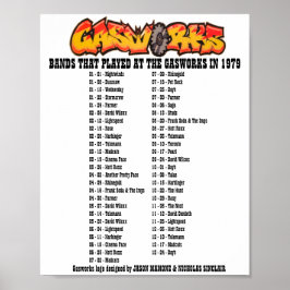 POSTER GASWORKS - 1979