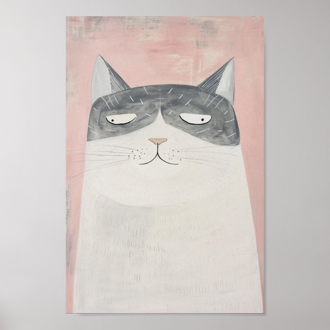 Poster Gata Boho (Frente)