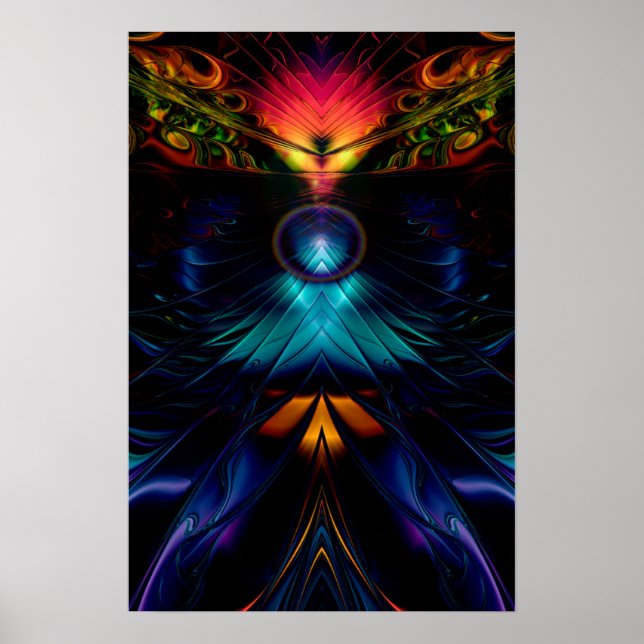 Póster Gatez Para O Abstrato Starz (Frente)