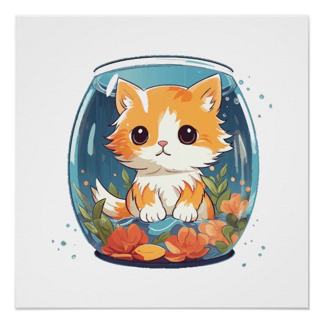 Póster Gatinho Culpado (Frente)