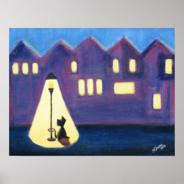 Póster Gatinho da cidade (Frente)