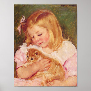 Póster gatinho do sara_holding_her