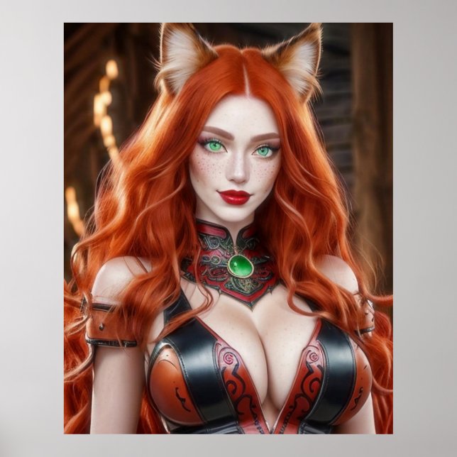 POSTER GATINHO WAIFU 09 (Frente)