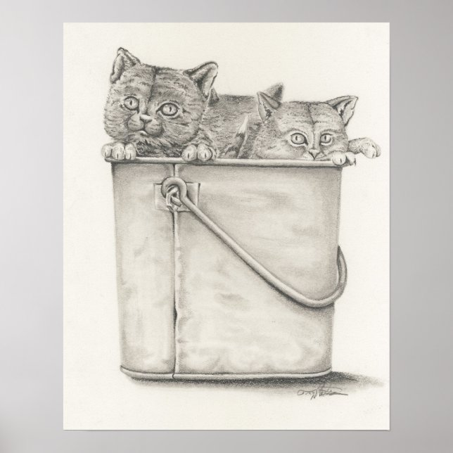 Póster Gatinhos (Frente)