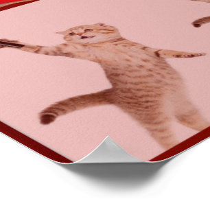 Poster Gatinhos comunistas