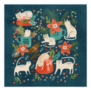 Póster Gatinhos picantes