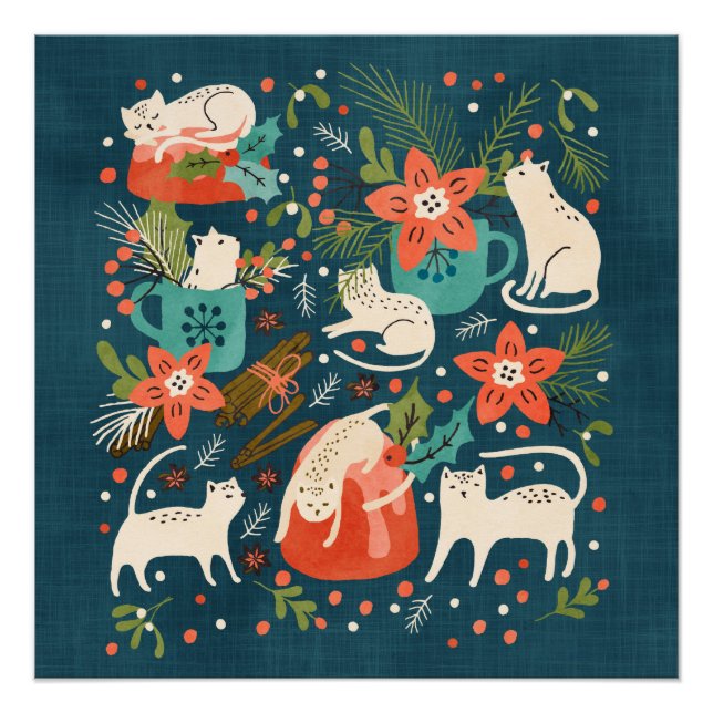 Póster Gatinhos picantes (Frente)