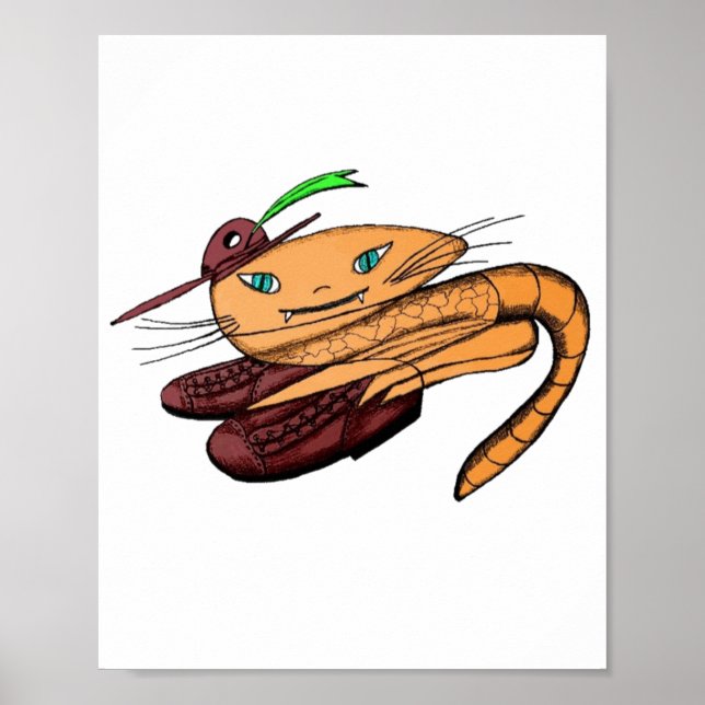 Poster Gato (Frente)