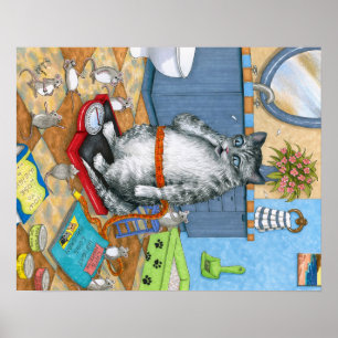 Póster Gato 579