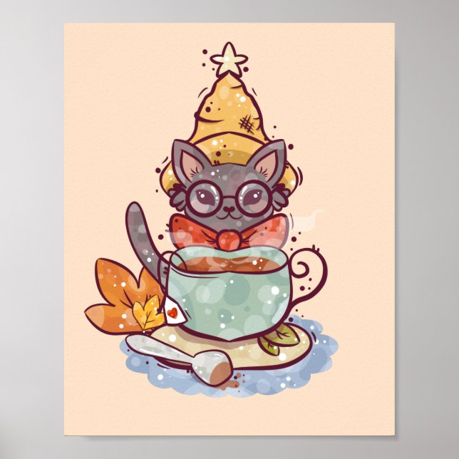 Poster Gato Automático (Frente)