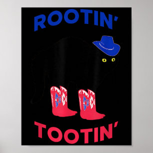 Poster Gato Caubói Adorável, Gato Fazendo Barulho