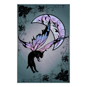 Póster Gato Cósmico