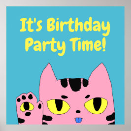 Poster Gato de bolso de alienígena