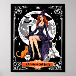 Poster Gato-de-bruxa-bruxa-bruxa-bruxa-sem-bebê