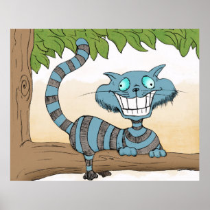 Poster Gato de Cheshire