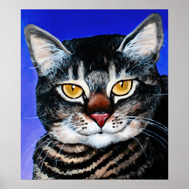 Poster Gato De Gordura Pintado (Frente)