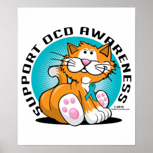 Poster Gato de OCD