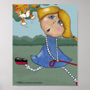 Póster Gato de Scaredy