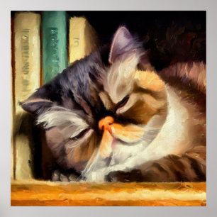 Poster Gato de Shorthair Exótico