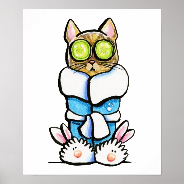 Poster Gato de Spa Kitty (Frente)