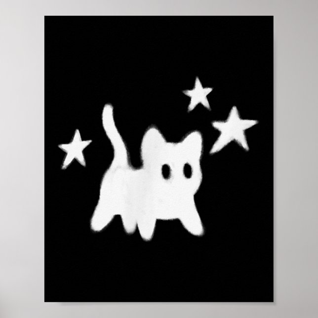 Poster Gato de tomate assustador dos anos 90 está assusta (Frente)