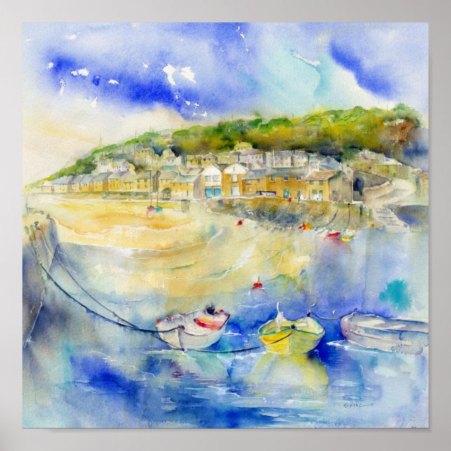 Póster Gato do Mousehole (Frente)