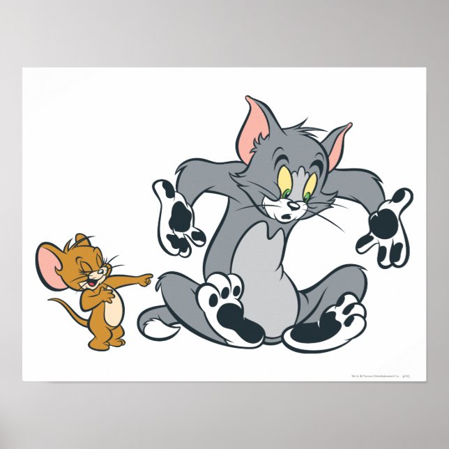 Poster Gato do Tom e Jerry Black Paw (Frente)