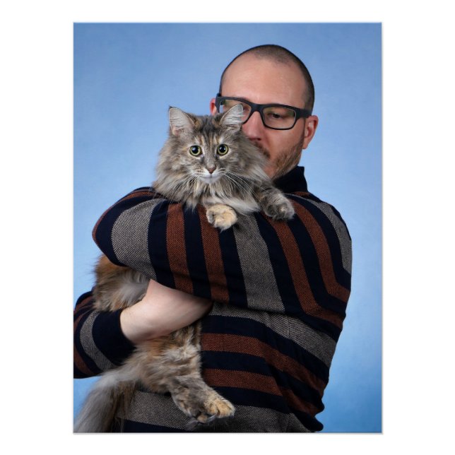 Póster Gato e Melhor Amigo (Frente)