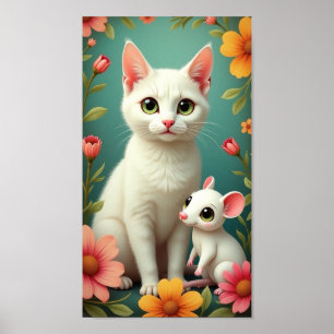 Poster Gato e Rato