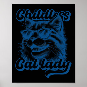 Poster Gato Engraçado de Gato Infantil