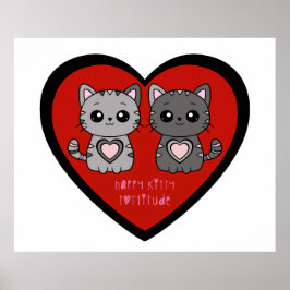POSTER GATO FELIZ 1