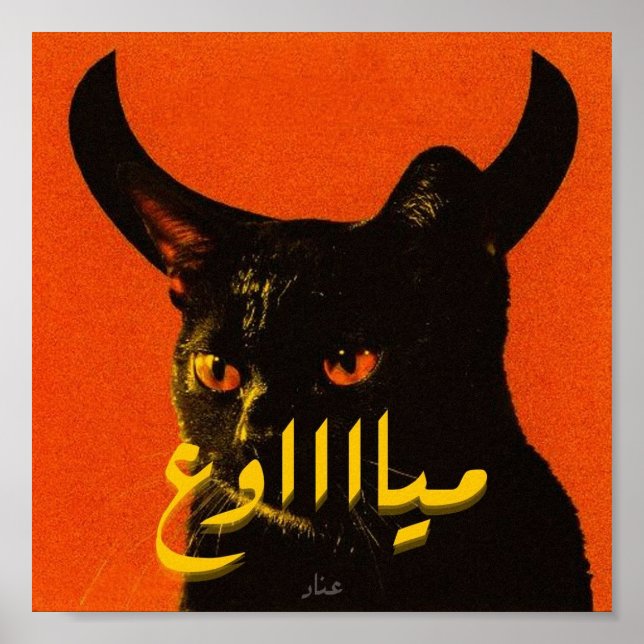 Poster gato, fofo, gatinho, gatinho, engraçado, gatos, me (Frente)