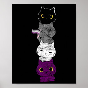 Poster Gato Gato Gato Gelado Mês Lgbtqia Auality Au