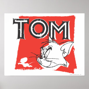 Poster Gato louco de Tom e de Jerry