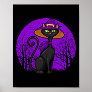 Poster Gato Louco do Feno Negro Gato Gato Gato S