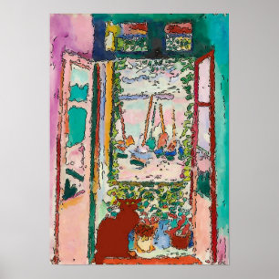 Poster Gato Na Janela,