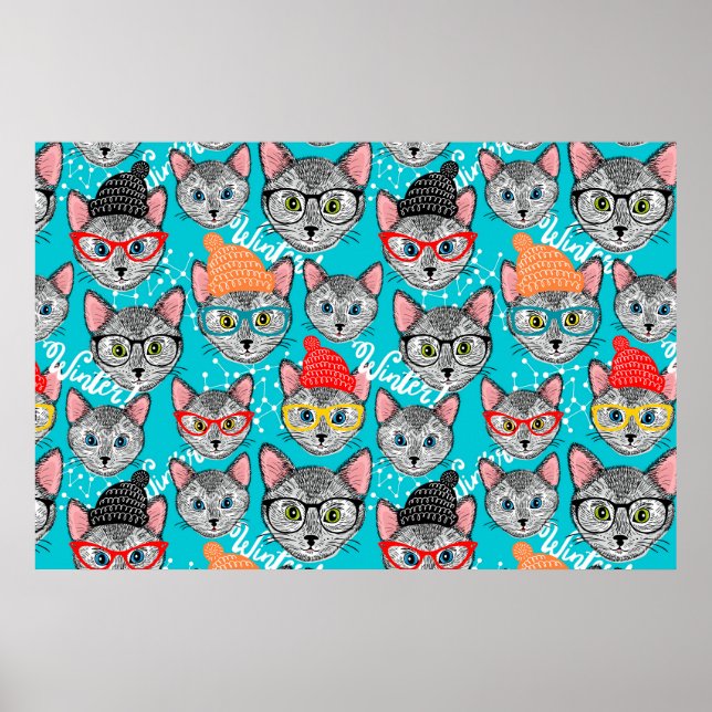 Poster Gato no chapéu (Frente)