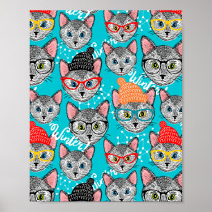 Poster Gato no chapéu