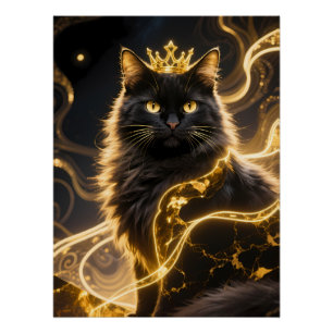 Póster Gato Rei 