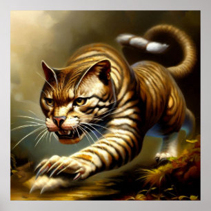 Poster Gato Selvagem (2)
